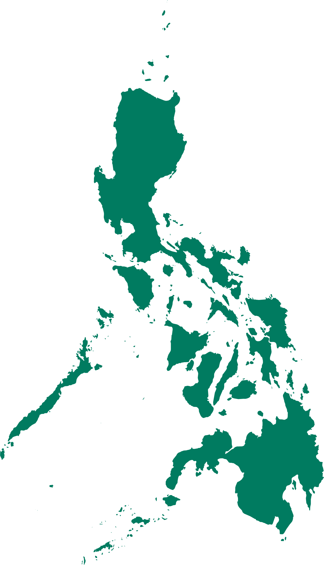 Map of ADRA Philippines areas of implementation in 2026